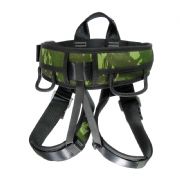 Cadeirinha Confort Adulto T�tica Camuflada Escalada Rapel Aventura Ajuste R�pido Alpimonte�