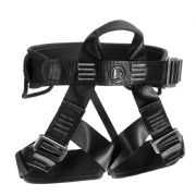 Cadeirinha Confort Adulto T�tica Preta Escalada Canionismo Rapel Aventura Ajuste R�pido ALPIMONTE�