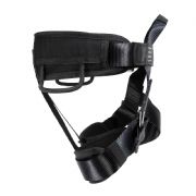 Cadeirinha Confort Adulto T�tica Preta Escalada Canionismo Rapel Aventura Ajuste R�pido ALPIMONTE�