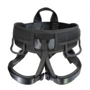 Cadeirinha Confort Adulto T�tica Preta Escalada Canionismo Rapel Aventura Ajuste R�pido ALPIMONTE�